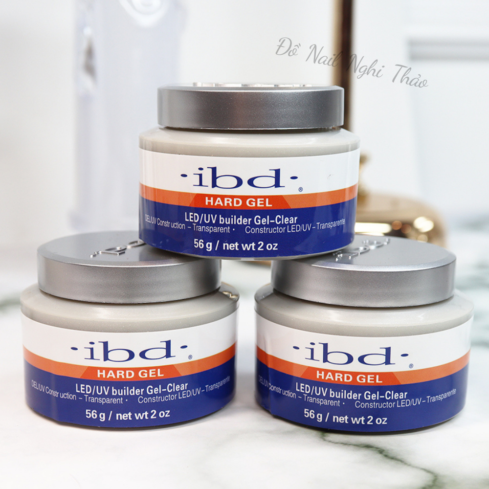 Gel đắp móng IBD chính hãng không nóng NGHI THẢO hũ 56g