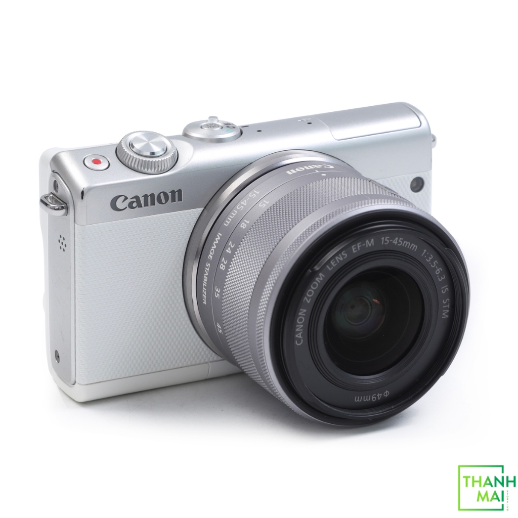Máy Ảnh Canon EOS M100 kit EF-M 15-45mm F/3.5-6.3 IS STM