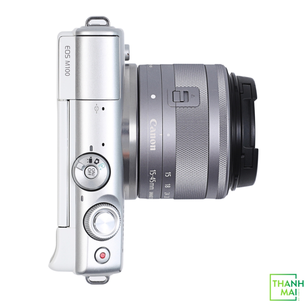 Máy Ảnh Canon EOS M100 kit EF-M 15-45mm F/3.5-6.3 IS STM