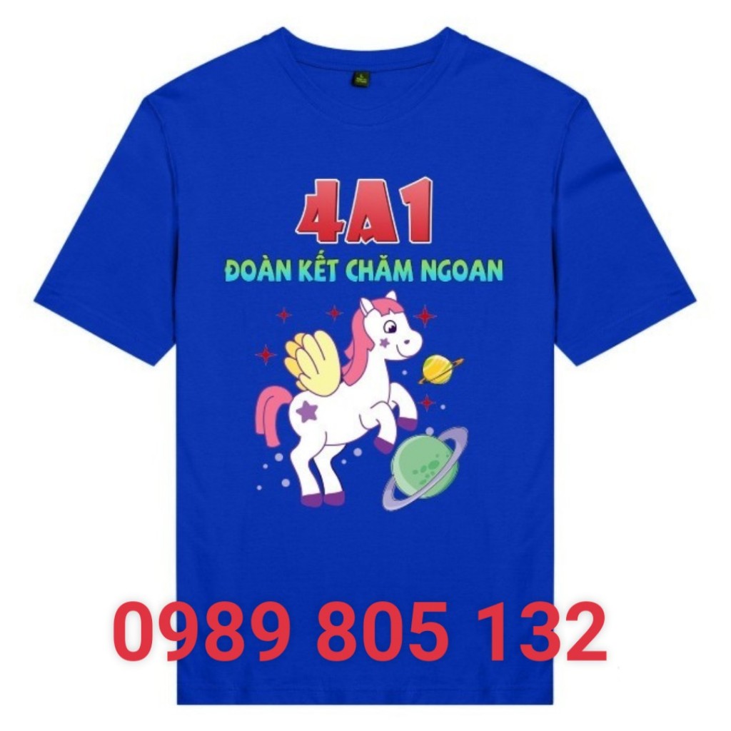 Áo thun tiểu học đồng phục nhóm lớp team đi biển {giá sỉ}