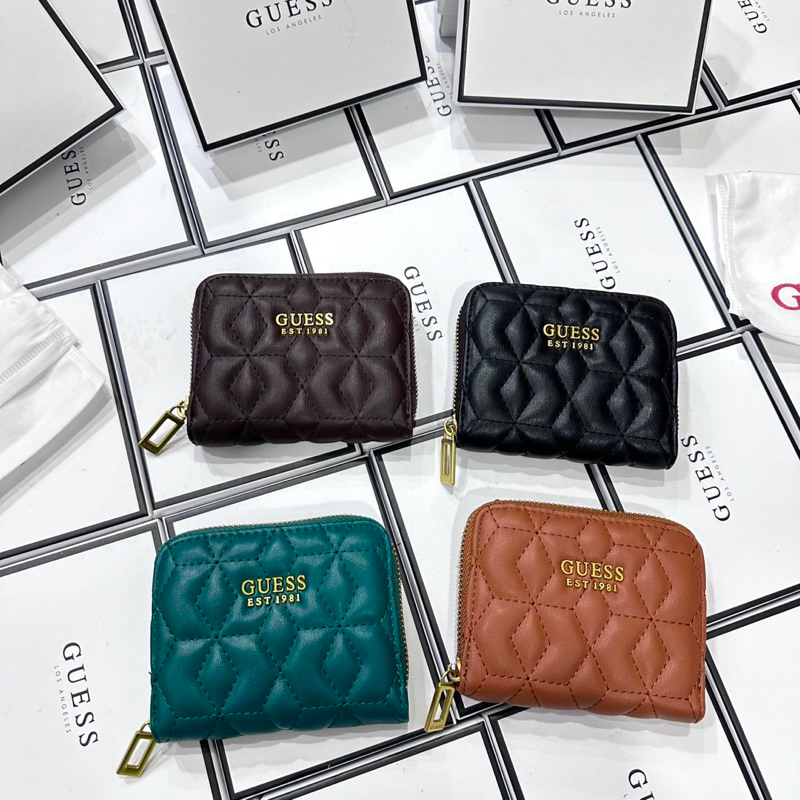 Ví guess ngắn elenia khoá kéo