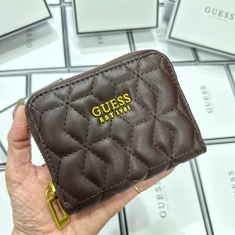 Ví guess ngắn elenia khoá kéo