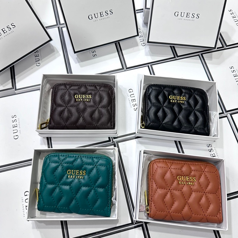 Ví guess ngắn elenia khoá kéo