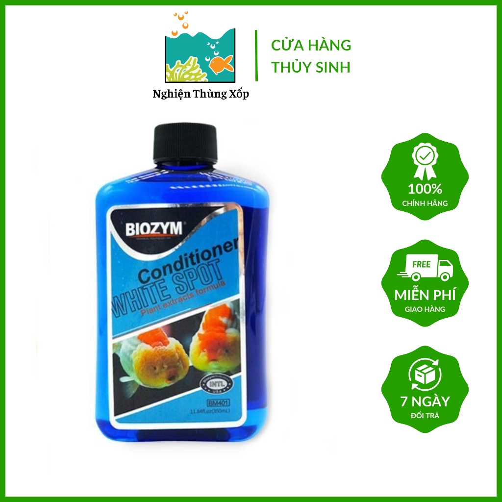 Biozym White Spot - Dung dịch xử lý Đốm Trắng cho Cá Cảnh
