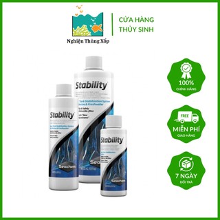 Seachem stability - vi sinh cao cấp dành cho hồ cá cảnh, thủy sinh