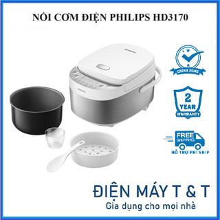 Nồi cơm điện Philips HD3060, Philips HD3170 mới -  Hàng phân phối chính hãng