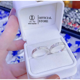 nhẫn đôi bạc ta đơn giản siêu hót HHJ
