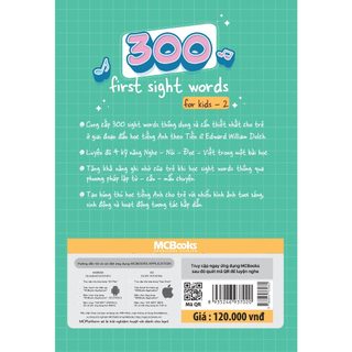 Sách - 300 First sight words for kid - 2