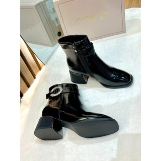 Giày boot nữ cổ thấp B33