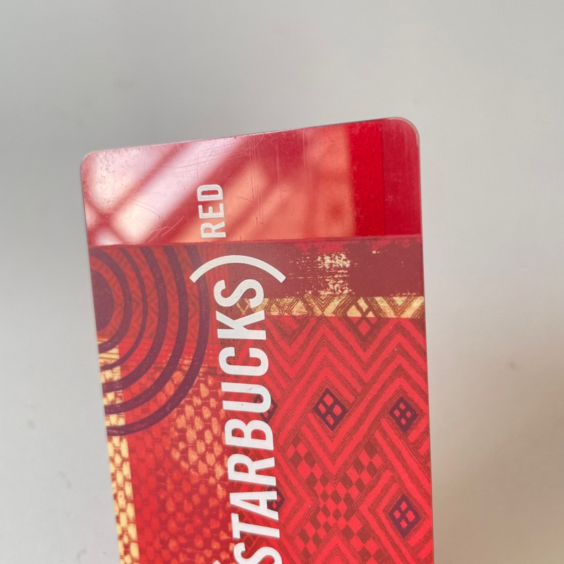 1109c THẺ  RED NHỰA US 2009, thẻ trầy