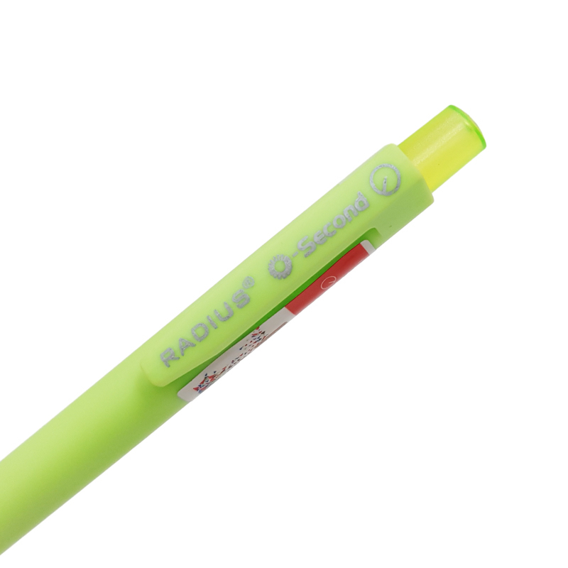 Bút Bi Bấm Ấn Độ RADIUS O-SECOND  - Mực Xanh Dương