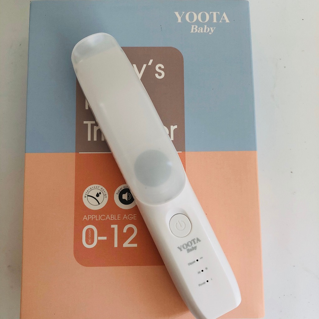 Tông Đơ Cắt Tóc Cho Bé YOOTA BABY Dùng Ngay Khi Bé Ngủ Kèm Phụ Kiện Sạc Hút Tóc Tự Động