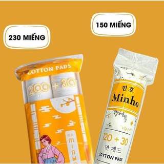 Bông tẩy trang minho 230/150 miếng