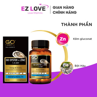 Viên uống Go Oyster + ZinC tăng chất lượng tinh trùng