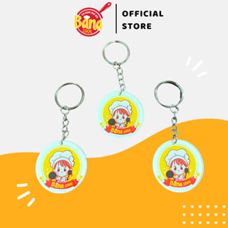  Móc khóa hoạt hình nhân vật dễ thương MK1 - BANA COOK 