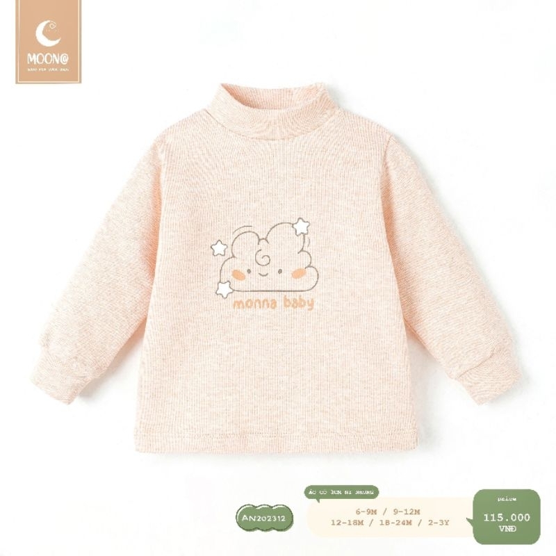 Moon_ Áo giữ nhiệt chất nỉ Moon cho bé