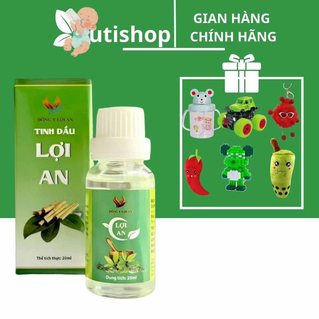 Tinh Dầu Lợi An Bôi Ho Khò Khè Cho Bé 20ml