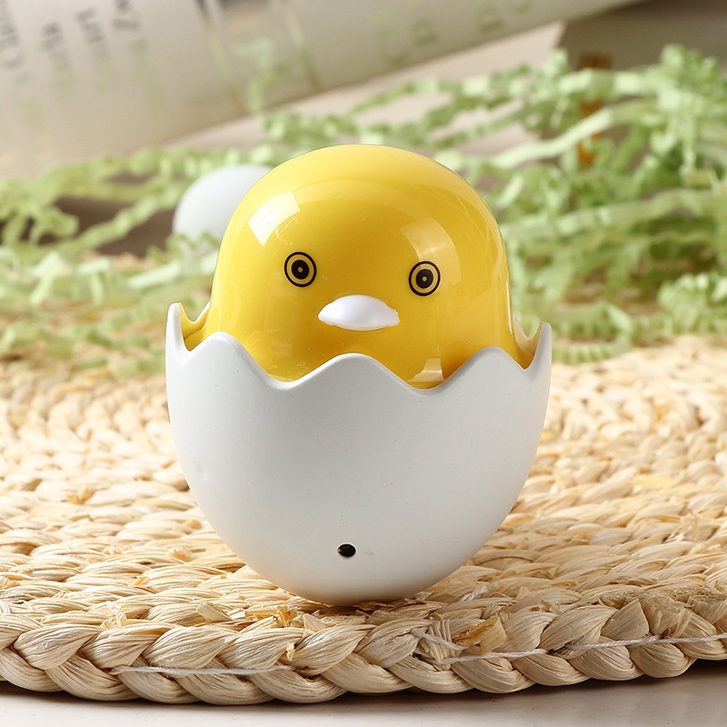 Dèn Ngủ Cảm Ứng, Đèn Ngủ Hình Con Gà Siêu Dễ Thương Cảm Biến Ánh Sáng Thông Minh - SONHOUSE