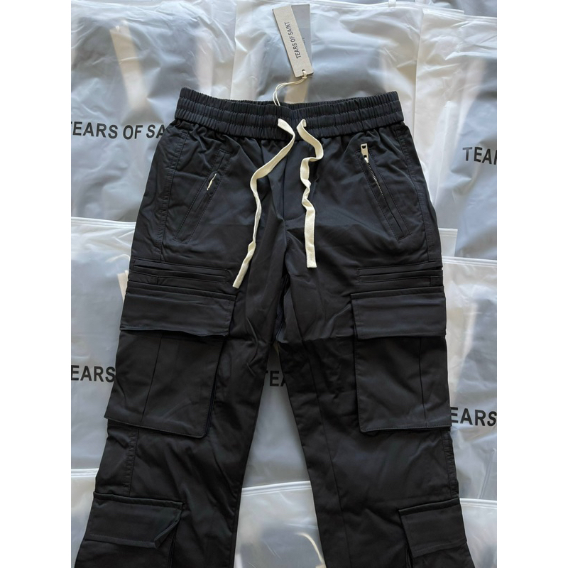 Quần Cargo Pant - Tear of Saint - vải gió túi hộp khoá zip ống trùm sneaker