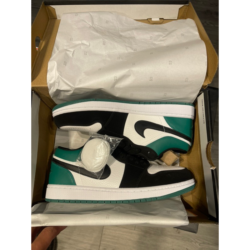 Giày JD low xanh lá viền đen - bản cao cấp