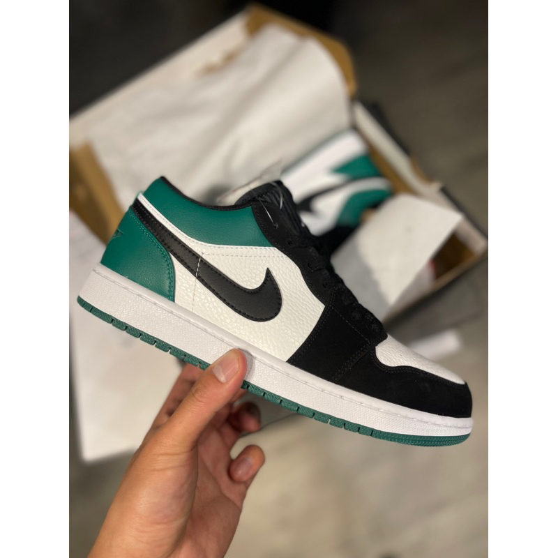 Giày JD low xanh lá viền đen - bản cao cấp