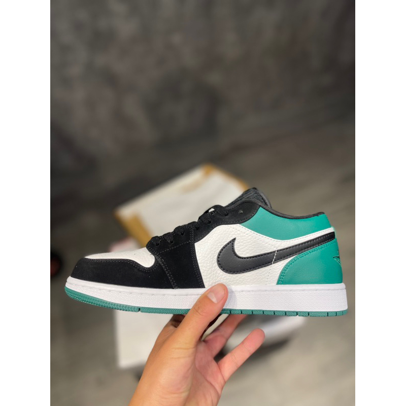 Giày JD low xanh lá viền đen - bản cao cấp