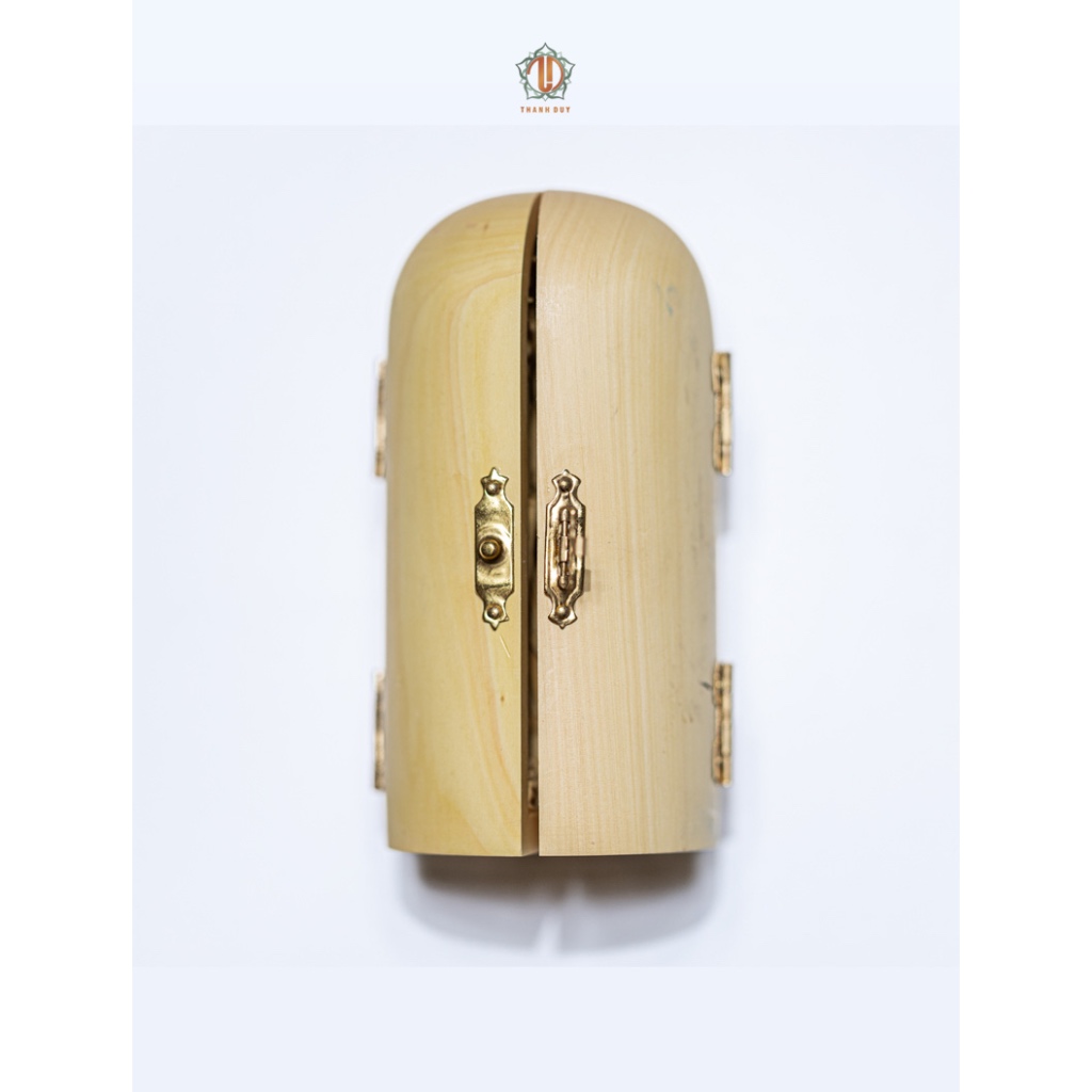 Bộ Tượng Hộp Gỗ Tròn, Tây Phương Tam Thánh