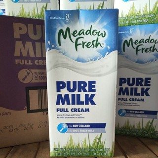 Sữa tươi tiệt trùng nhập khẩu Meadow fresh 1 lít nguyên kem