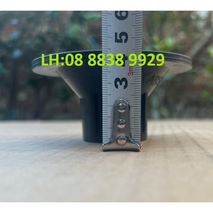 2 HỌNG TRÒN 10cm REN XOÁY LÀM BẰNG NHỰA DÀY NHẬP KHẨU - GIÁ 2 CÁI