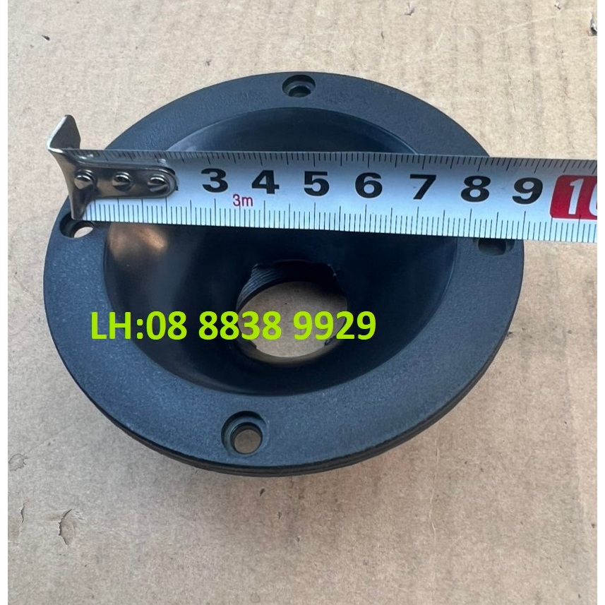 2 HỌNG TRÒN 10cm REN XOÁY LÀM BẰNG NHỰA DÀY NHẬP KHẨU - GIÁ 2 CÁI