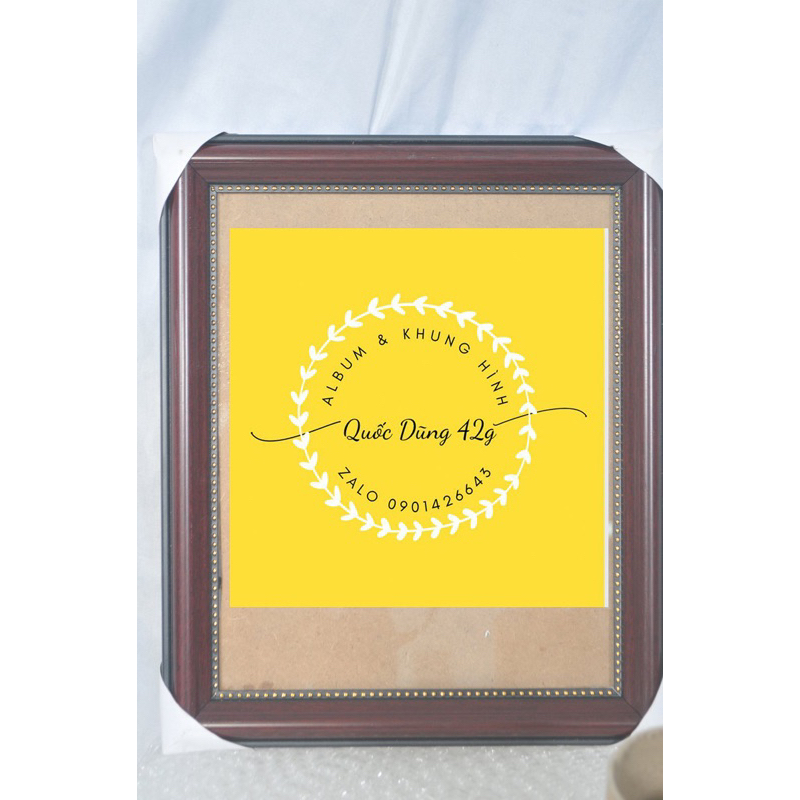 Khung hình và chân khung đề bàn thờ  kttấm hình