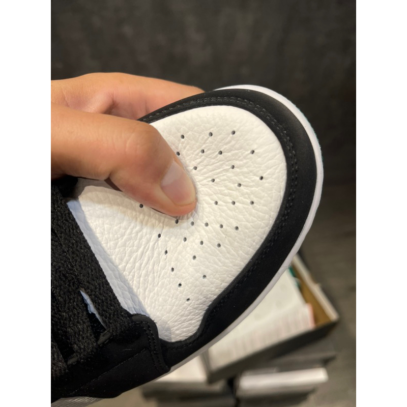 Giày JD low xanh lá viền đen - bản cao cấp