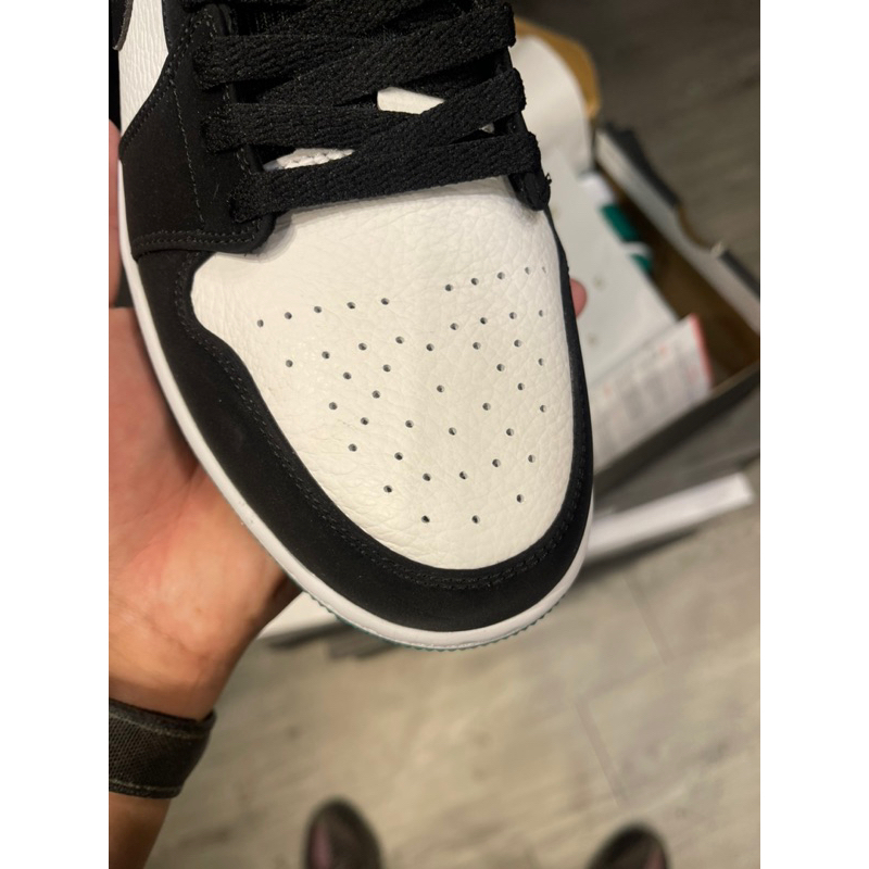 Giày JD low xanh lá viền đen - bản cao cấp