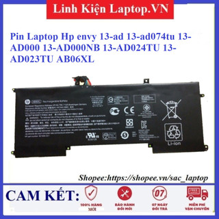 Pin Laptop Hp envy 13-ad 13-ad074tu 13-AD000 13-AD000NB 13-AD024TU 13-AD023TU AB06XL