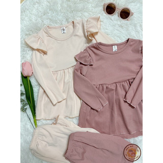 Bộ thu đông bé gái baby doll dễ thương cho bé