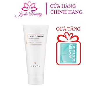 Sáp tẩy trang Lanci Lacto Cleansing Hàn Quốc 100ml làm sạch lớp trang điểm giúp da sáng hồng săn chắc