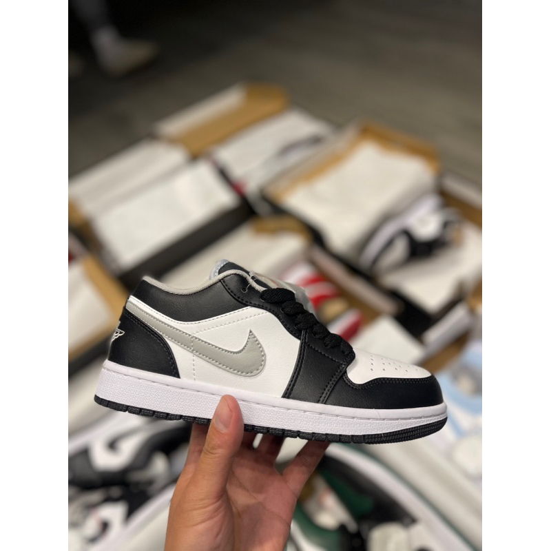 Giày JD low - smoke V3 trắng đen - bản cao cấp