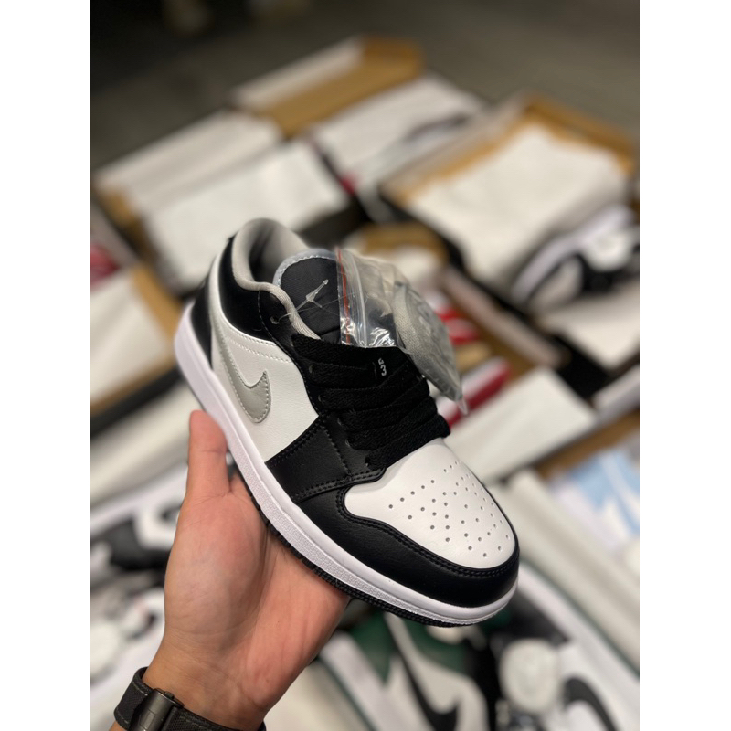 Giày JD low - smoke V3 trắng đen - bản cao cấp