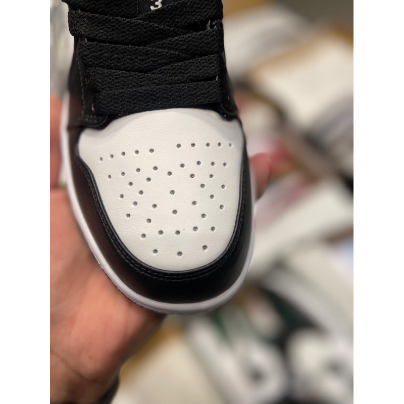 Giày JD low - smoke V3 trắng đen - bản cao cấp