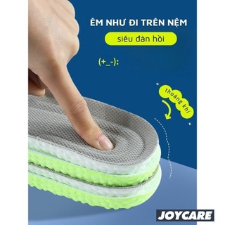 Đệm giày, lót giày tăng chiều cao kháng khuẩn khử mùi hôi, độn giày cao hiệu quả êm ái joycare