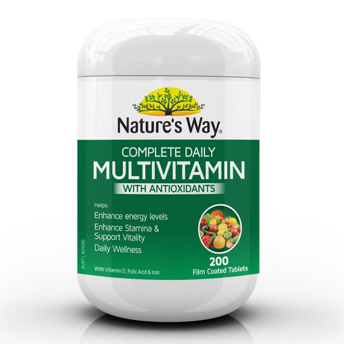 Vitamin tổng hợp Nature's Way Complete Daily Multivitamin 200 viên