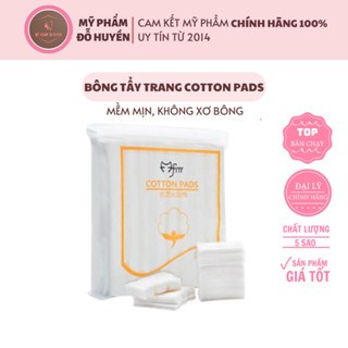 Bông tẩy trang Cotton Pads 222 miếng - Miếng tẩy trang 3 lớp vệ sinh da mềm mịn