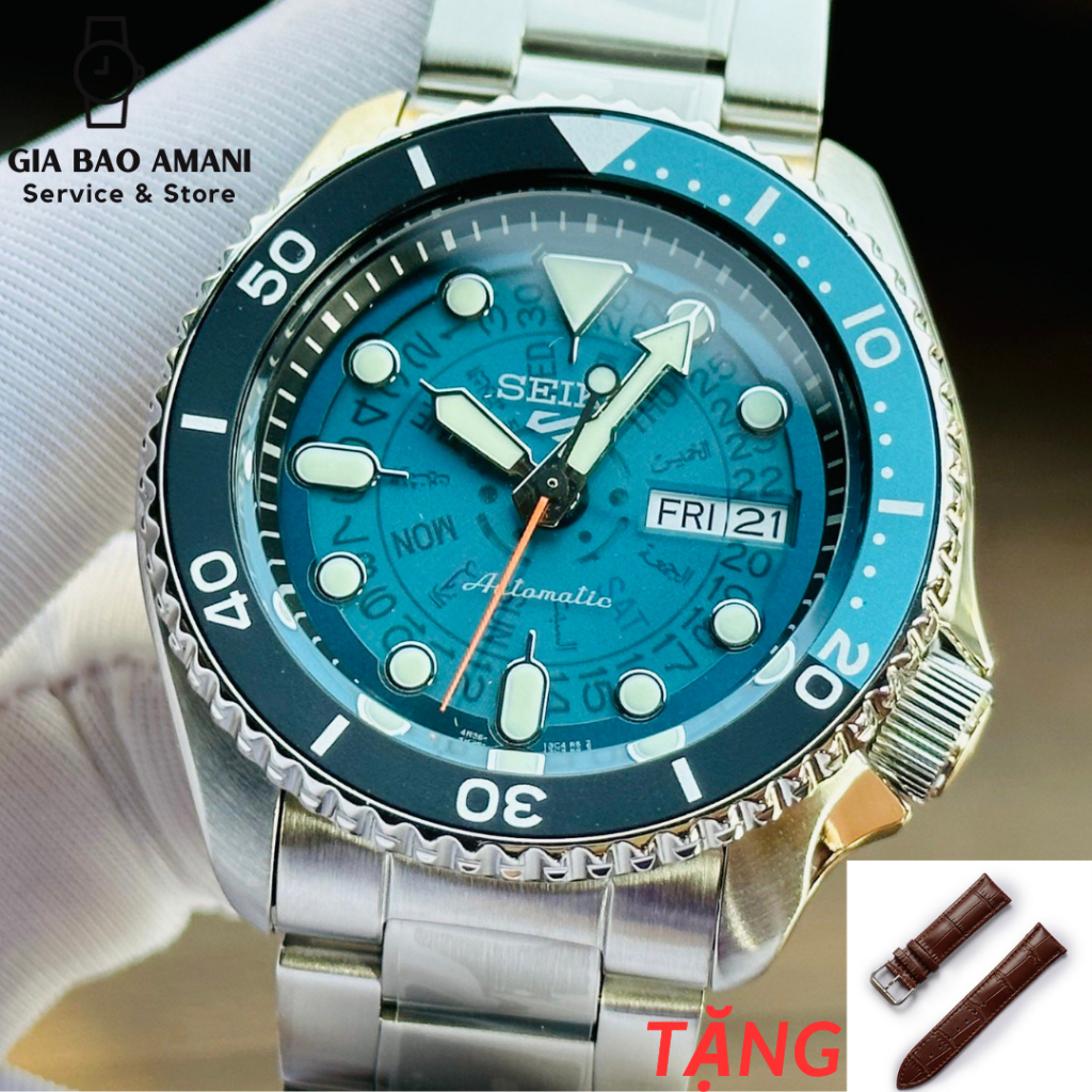 Đồng Hồ Nam SEIKO 5 SPORTS SRPJ45K1 Chính Hãng Tặng Dây Da Cao Cấp