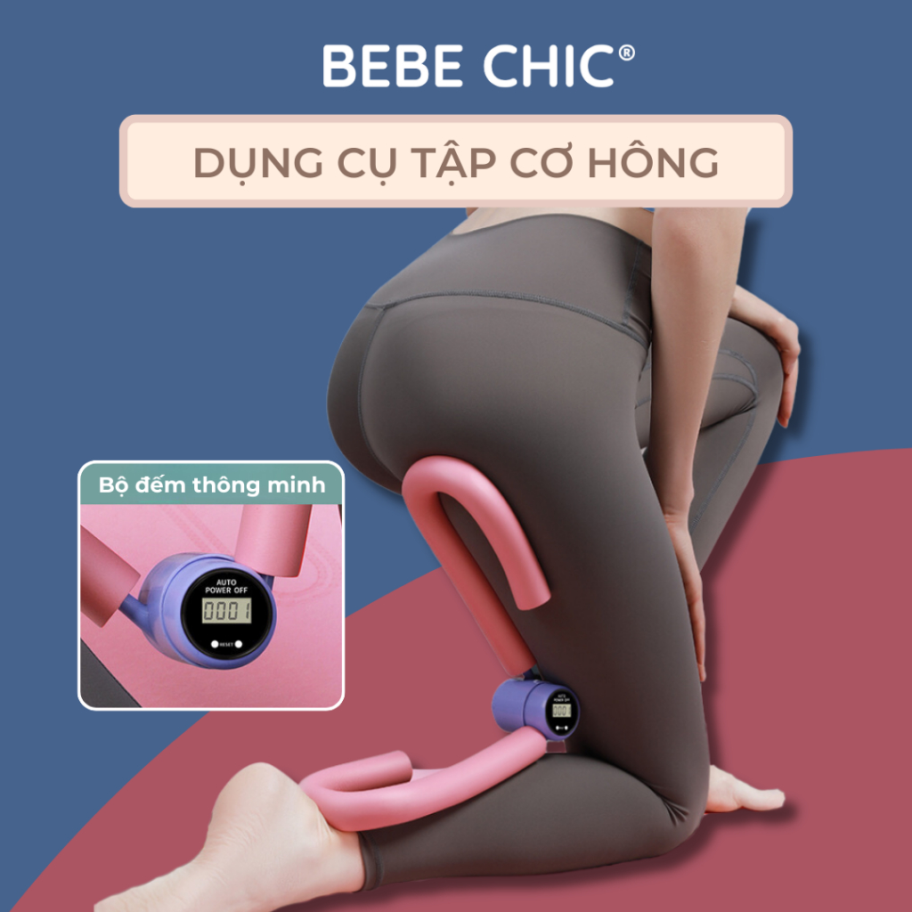 Dụng Cụ Tập Hông, Tay, Chân Có Màn Hình Bộ Đếm Đa Năng BEBECHIC
