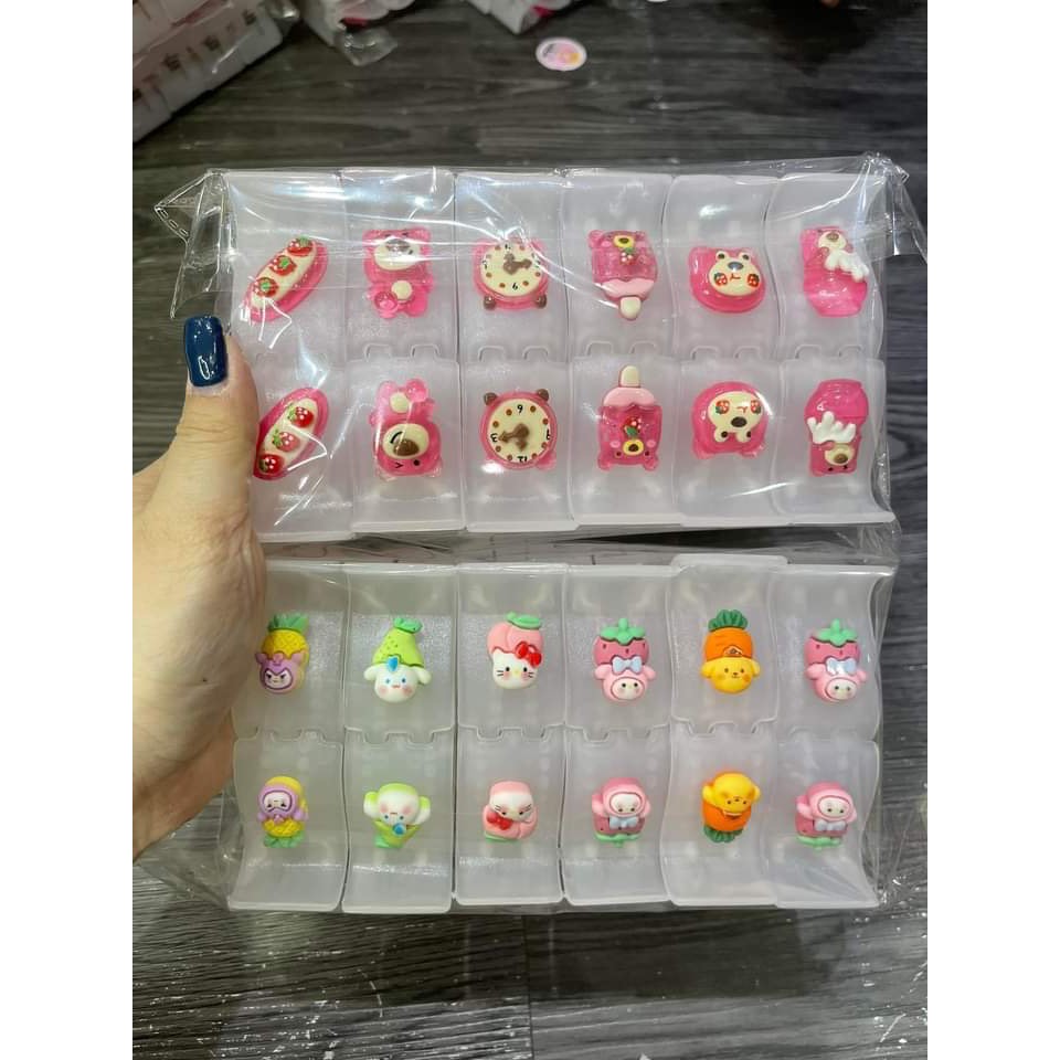 Kẹp tóc siêu đáng yêu nhiều hình nhiều màu sắc