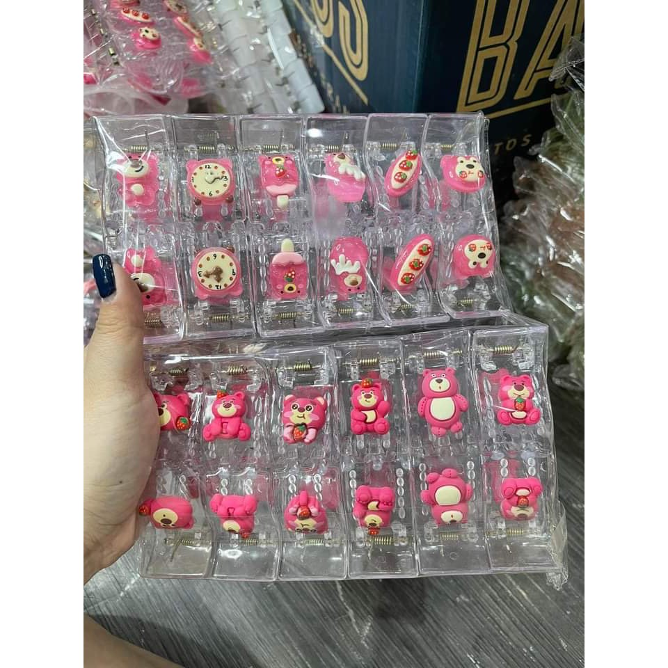 Kẹp tóc siêu đáng yêu nhiều hình nhiều màu sắc