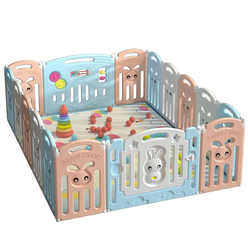 QUÂY CŨI NHỰA GẤP GỌN CAO CẤP TẶNG THẢM, 100 BÓNG, 1 COMBO NÉM BÓNG RỔ CÓ CHỨNG NHẬN AN TOÀN 1M9.1M5