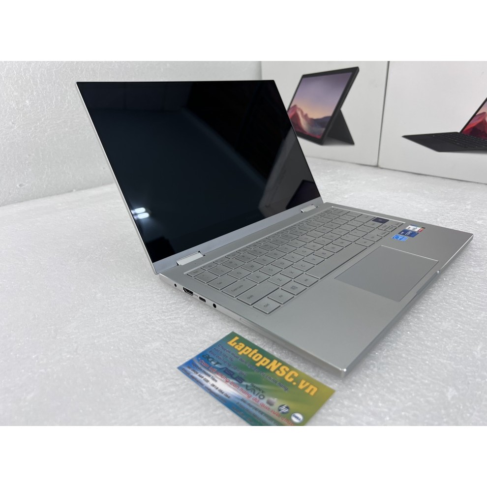 Laptop Samsung Galaxy Book Flex2 Alpha màn hình cảm ứng gập 360 độ