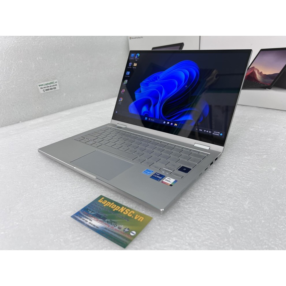 Laptop Samsung Galaxy Book Flex2 Alpha màn hình cảm ứng gập 360 độ