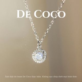  Dây chuyền nữ De Coco Lalin mặt đá tròn DECOCO ACCESSORIES 